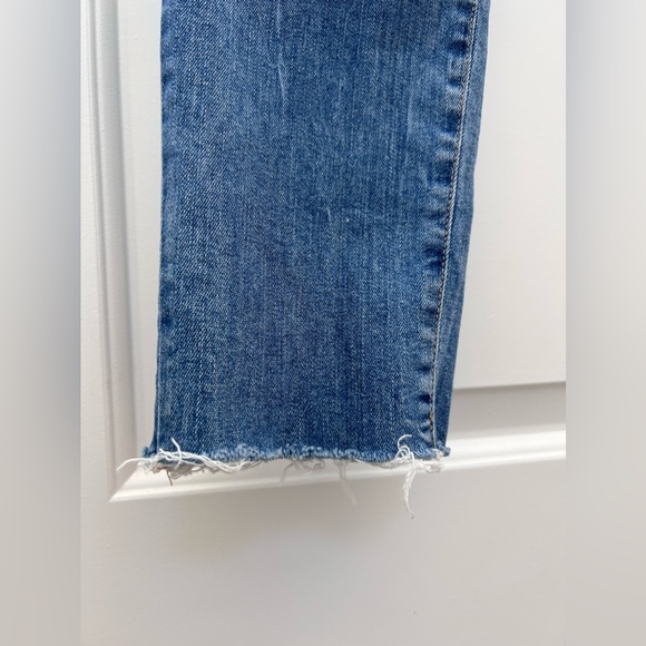 Veronica Beard Debbie High Waist Raw Hem Skinny Jeans - Picture 2 of 8